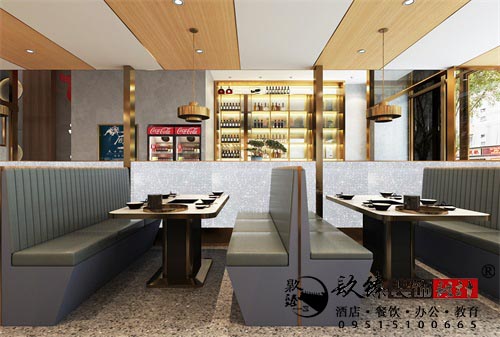 惠农烤吧烤肉店设计方案鉴赏|惠农餐厅设计装修公司推荐