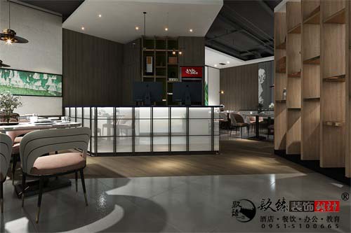 惠农梧桐树餐厅装修设计方案|文艺浪漫的就餐空间