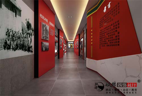 惠农公路局展厅设计，与时俱进，传承经典|银川展厅装修公司推荐