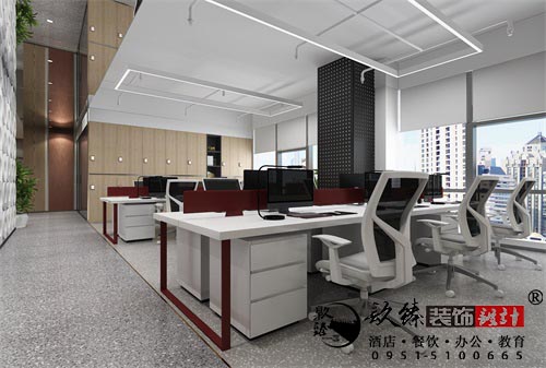 惠农启峰办公室设计方案鉴赏|惠农办公室设计装修公司推荐