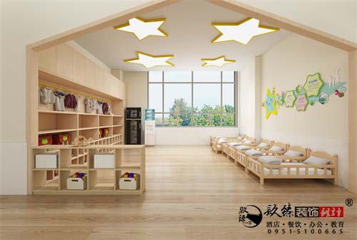 惠农华景幼儿园设计方案鉴赏|惠农幼儿园设计装修公司推荐